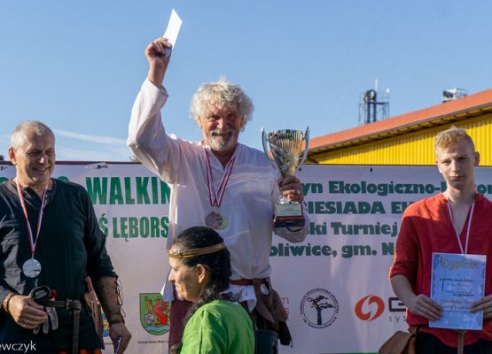 Grafika 122: FESTYN EKOLOGICZNO – HISTORYCZNY „BIESIADA EKOLOGICZNA” X Pomorski Turniej Rycerzy Łuczników VII Grand Prix Nordic Walking o Puchar Wójta Gminy Nowa Wieś Lęborska.