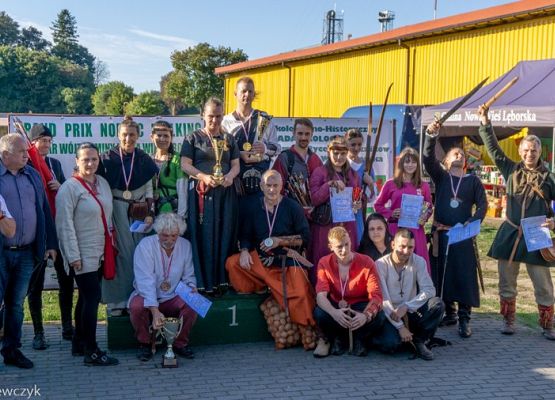 Grafika 120: FESTYN EKOLOGICZNO – HISTORYCZNY „BIESIADA EKOLOGICZNA” X Pomorski Turniej Rycerzy Łuczników VII Grand Prix Nordic Walking o Puchar Wójta Gminy Nowa Wieś Lęborska.