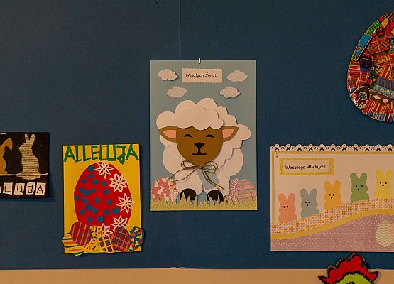 Grafika 3: NAGRODZONE PRACE W KONKURSIE PLASTYCZNYM „WIELKANOC W TRADYCJI POLSKIEJ”