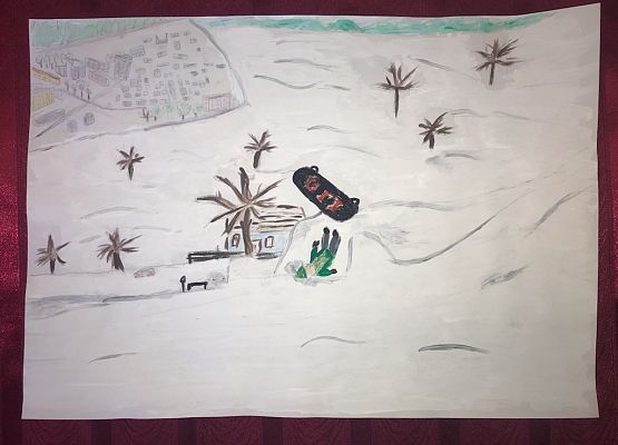 Grafika 50: Prace na Konkurs plastyczny cztery pory roku "Zima"