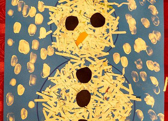 Grafika 3: Prace na Konkurs plastyczny cztery pory roku "Zima"