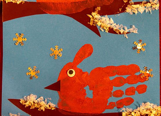 Grafika 26: Prace na Konkurs plastyczny cztery pory roku "Zima"