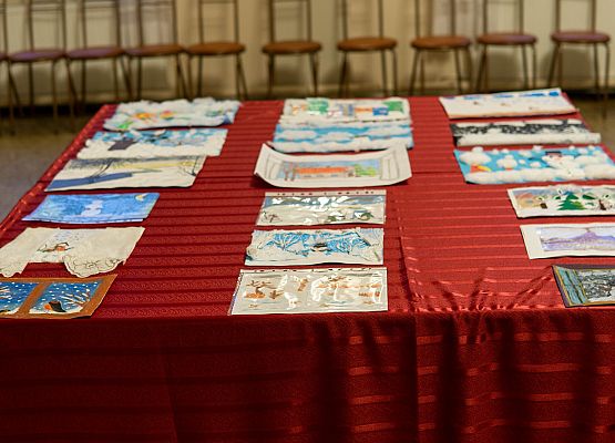 Grafika 38: Prace na Konkurs plastyczny cztery pory roku "Zima"