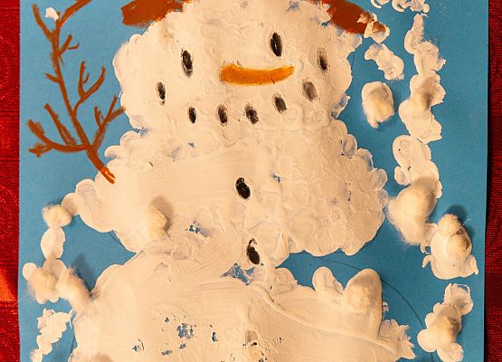 Grafika 46: Prace na Konkurs plastyczny cztery pory roku "Zima"