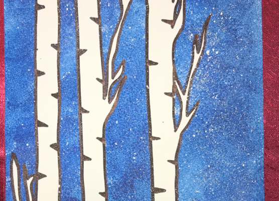 Grafika 55: Prace na Konkurs plastyczny cztery pory roku "Zima"