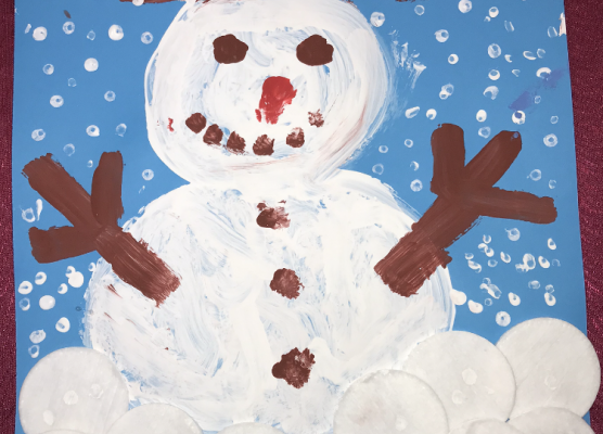 Grafika 62: Prace na Konkurs plastyczny cztery pory roku "Zima"