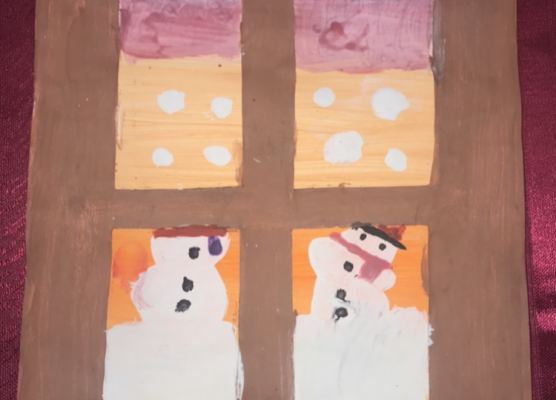 Grafika 56: Prace na Konkurs plastyczny cztery pory roku "Zima"