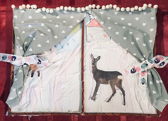 Grafika 69: Prace na Konkurs plastyczny cztery pory roku "Zima"