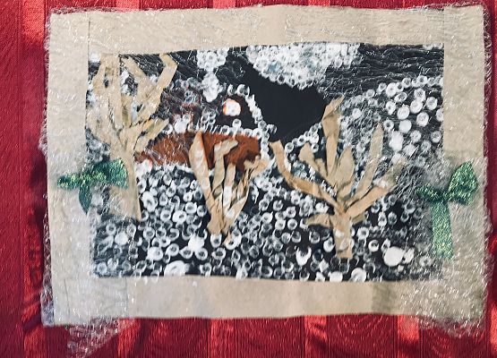 Grafika 70: Prace na Konkurs plastyczny cztery pory roku "Zima"