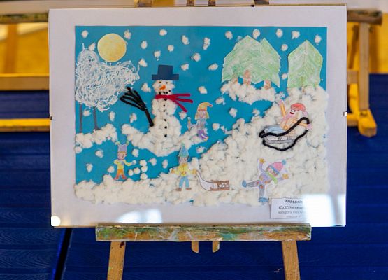 Grafika 5: WYNIKI KONKURSU PLASTYCZNEGO Z CYKLU  CZTERY PORY ROKU „ZIMA”