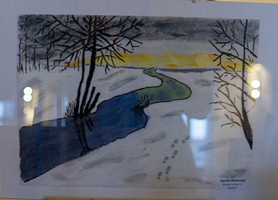 Grafika 11: WYNIKI KONKURSU PLASTYCZNEGO Z CYKLU  CZTERY PORY ROKU „ZIMA”