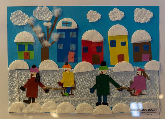 Grafika 19: WYNIKI KONKURSU PLASTYCZNEGO Z CYKLU  CZTERY PORY ROKU „ZIMA”