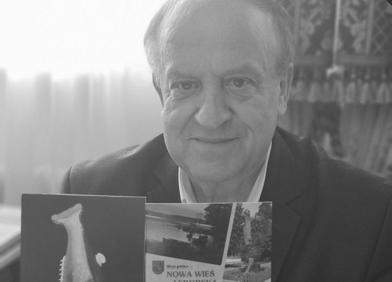 Grafika 3: Zmarł Nasz Szef Wójt Gminy Nowa Wieś Lęborska Ryszard Wittke.