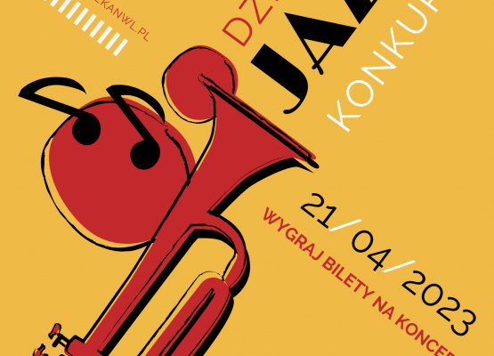 Grafika dekoracyjna z informacją o konkursie grafika