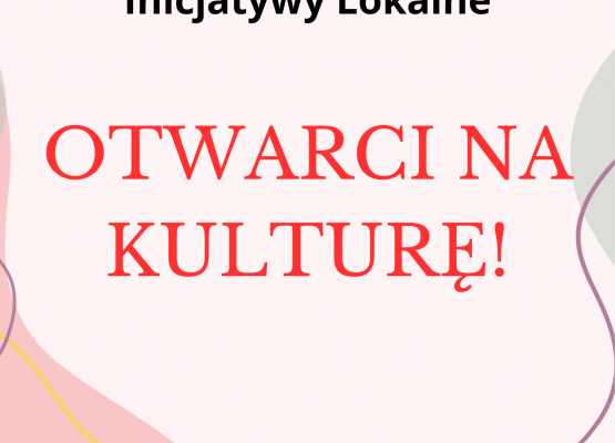 Grafika dekoracyjna z tytułem projektu.