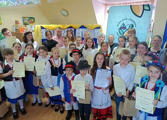 Grafika 5: Eliminacje gminne konkursu „RODNÔ MÒWA”