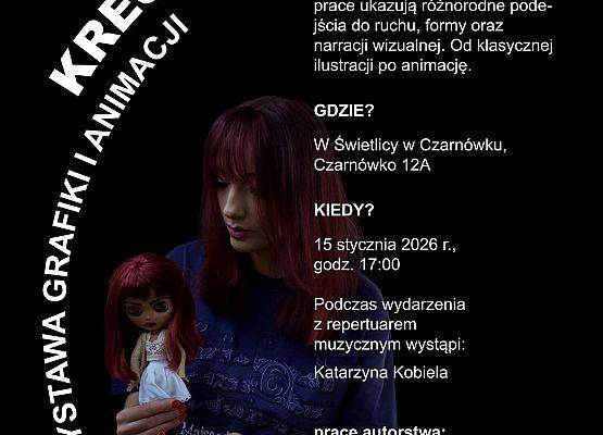 Wystawa grafiki i animacji "Kreska w ruchu" grafika