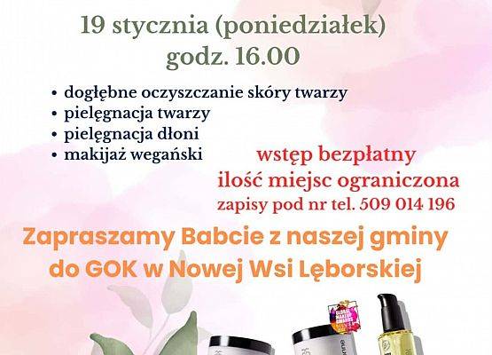 Warsztaty kosmetyczne grafika