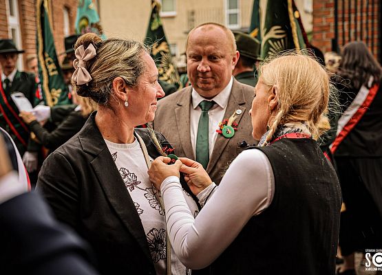 Fot. Karolina Przybylska, Dni Ziemi Sztumskiej, Magdalena Downar-Zapolska(pierwsza od lewej) grafika