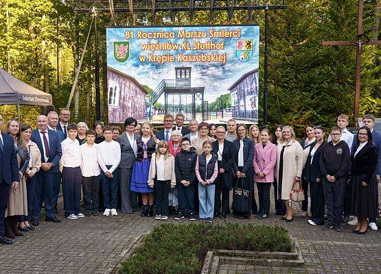 Pamięć o ofiarach KL Stutthof w Krępie Kaszubskiej grafika
