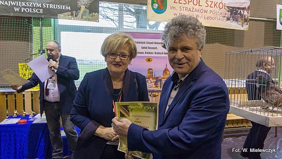 Grafika 61: II NOWOWIEJSKI POKAZ GOŁĘBII RASOWYCH I DROBIU RASOWEGO pod patronatem Wójta Gminy Nowa Wieś Lęborska.