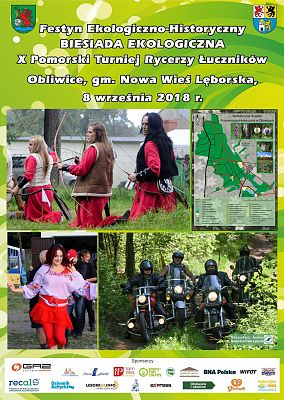 Grafika 1: Operator Gazociągów Przesyłowych GAZ-SYSTEM S.A. jest Sponsorem „Festynu Ekologiczno-Historycznego BIESIADA EKOLOGICZNA X Pomorski Turniej Rycerzy Łuczników”