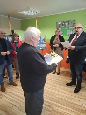 Wręczenie nagrody dla hodowcy Ryszarda Perłak