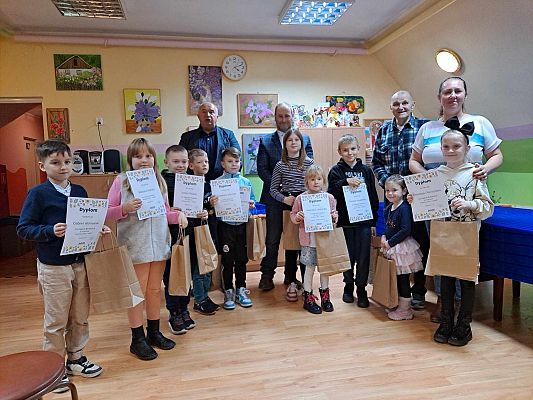 Grafika 30: Wyniki konkursu "Jesienne Eko-cudaki"