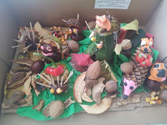 Grafika 2: Wyniki konkursu "Jesienne Eko-cudaki"