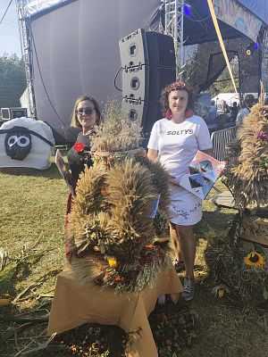 Dożynki Powiatowe w Cewicach.