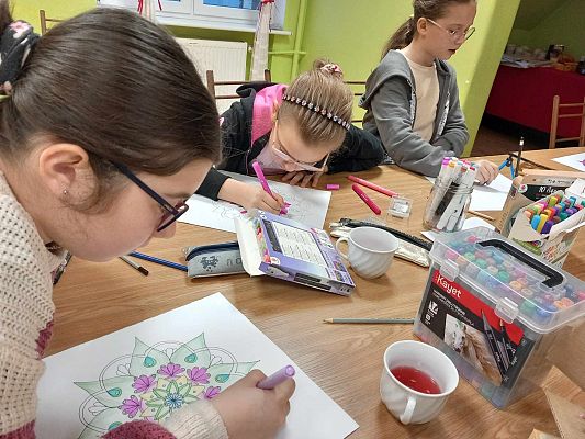 Grafika 10: Podsumowanie ferii w GOK