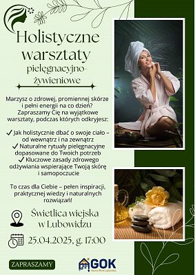 Grafika 8: Holistyczne warsztaty pielęgnacyjno-żywieniowe