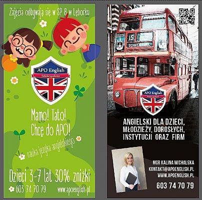 Zajęcia z języka angielskiego grafika