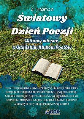 Światowy Dzień Poezji w Lubowidzu – słowo, które wraca do natury grafika