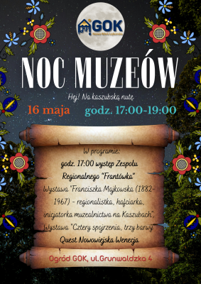 Noc Muzeów w Nowej Wsi Lęborskiej grafika